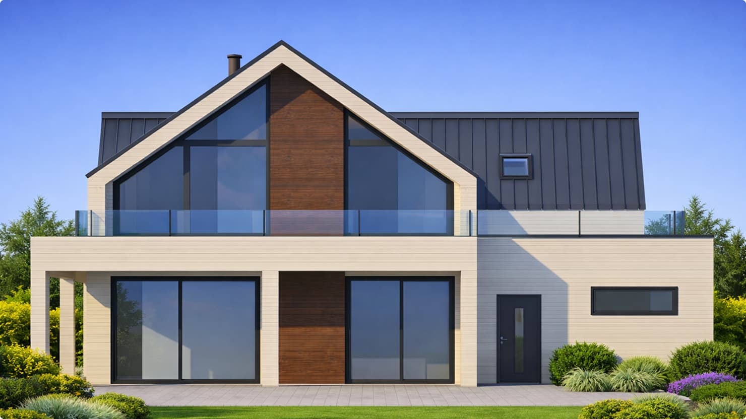 Lumina Verde — dom całoroczny 176 m², EKONEST