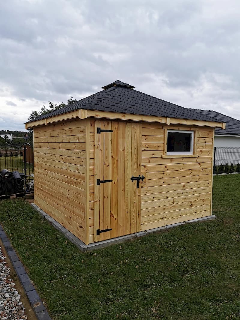 Domek narzędziowy ARES — 3 × 3 m — ALT KAR (Altany Karol)