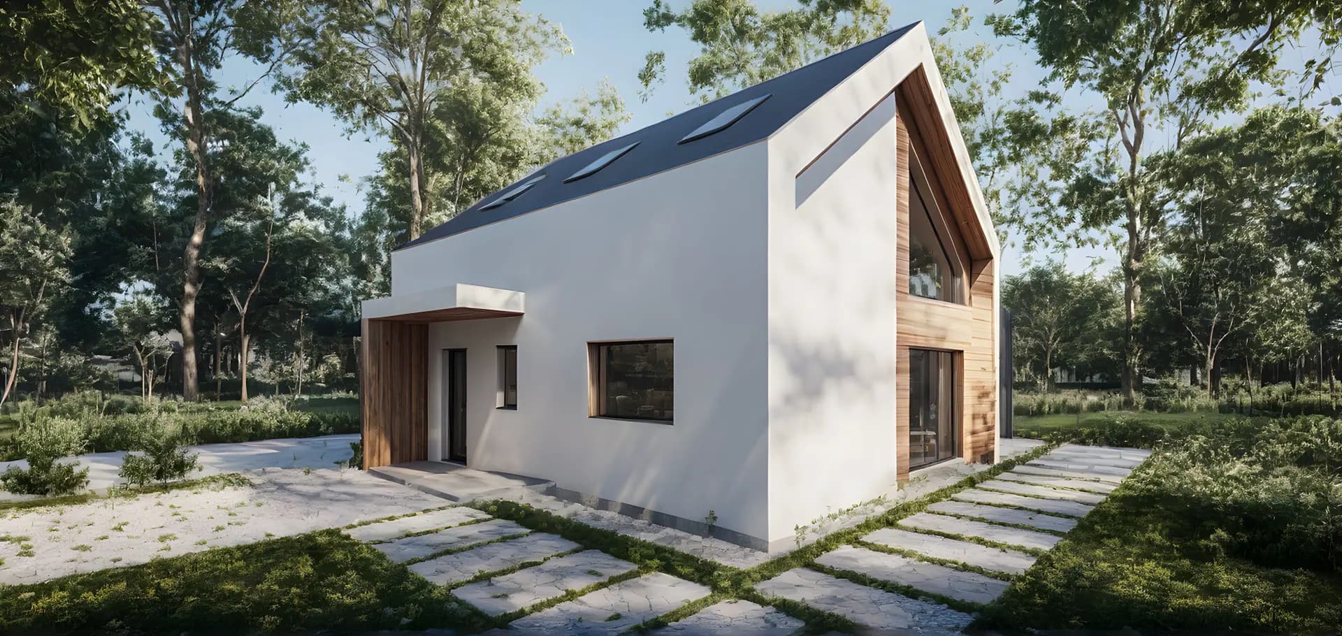 Dom prefabrykowany Cypress 70 — 78,85 m², 8,20 × 9,22 m — Arago House sp. z o.o. sp. k.