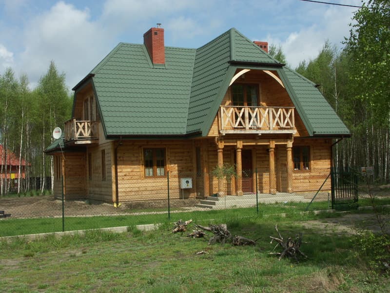 Dom drewniany Model 105 typu dworek — 86,9 m² — Arbol