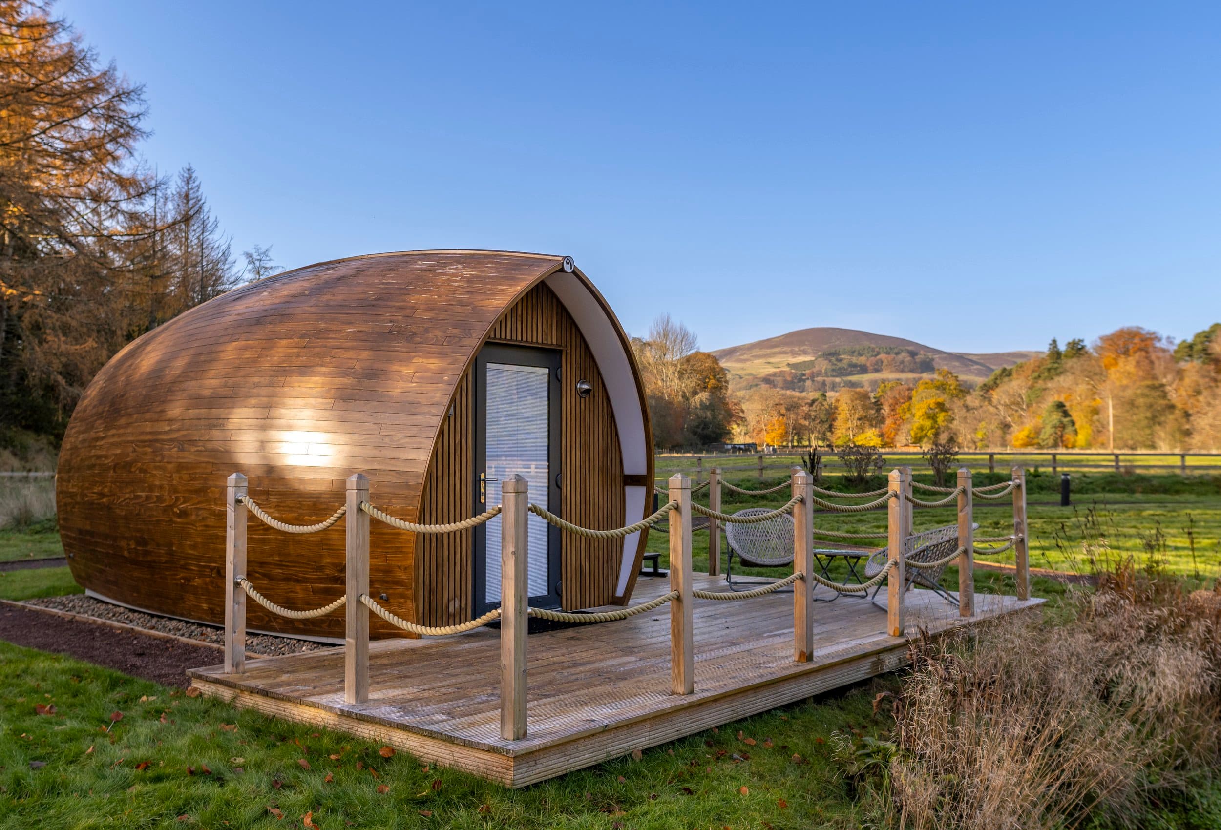 Pod noclegowy The Pod Hotelier — 5,8 × 3,0 m, 10,8 m² — Armadilla Accommodation Ltd (Armadilla)