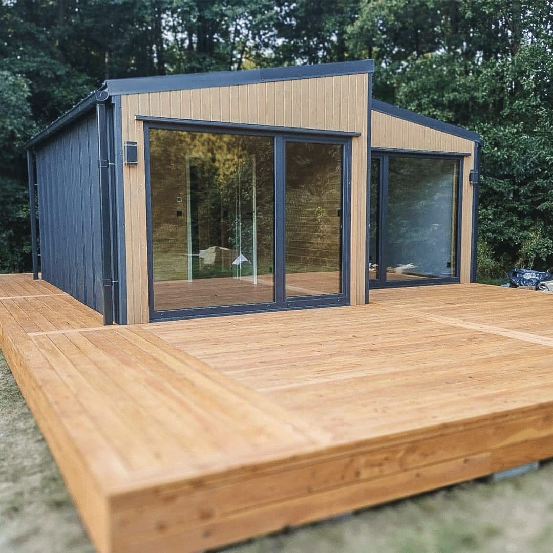 Domek całoroczny 35 m² — Sałki, realizacja Artee Domki