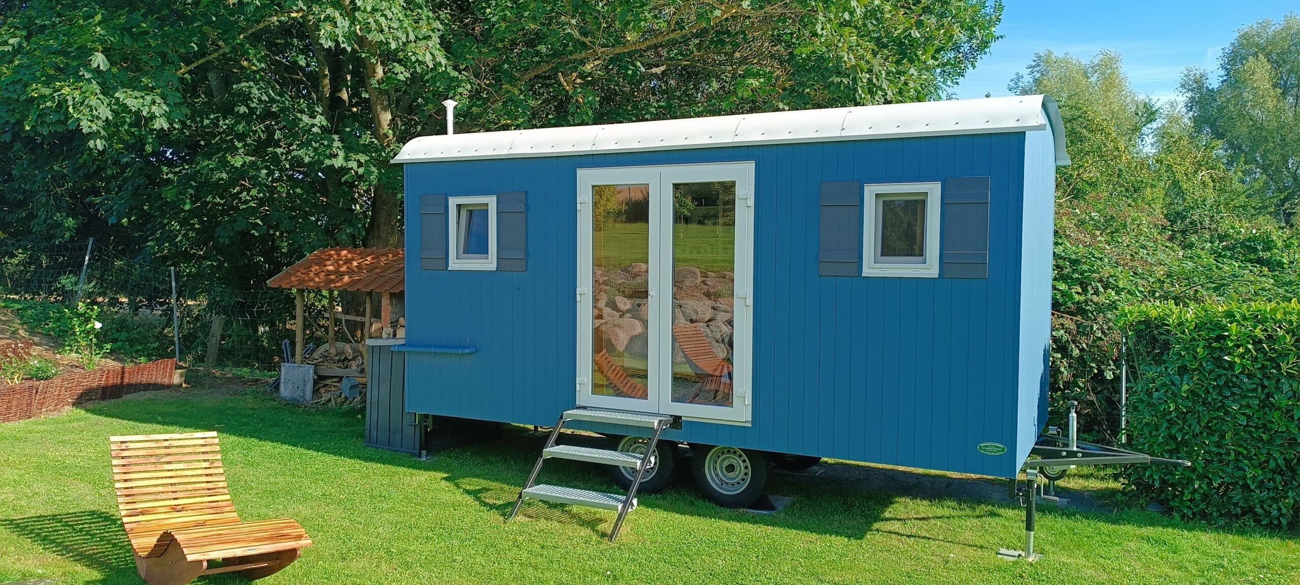 Tiny house 5 × 2,50 m Fichte, 12,5 m² — model domu