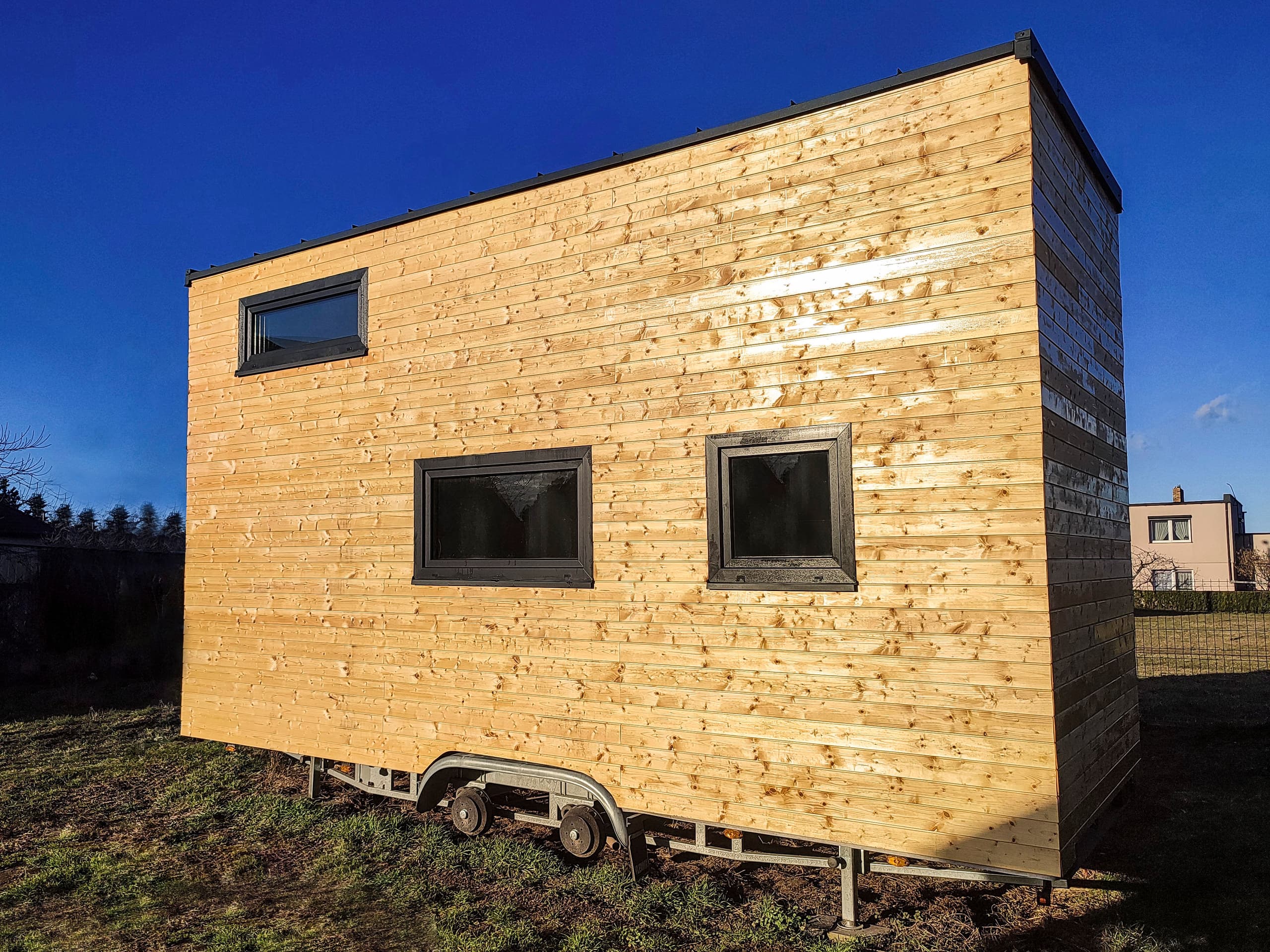 Biodomek Mobi — tiny house na kołach 15 m² — model domu
