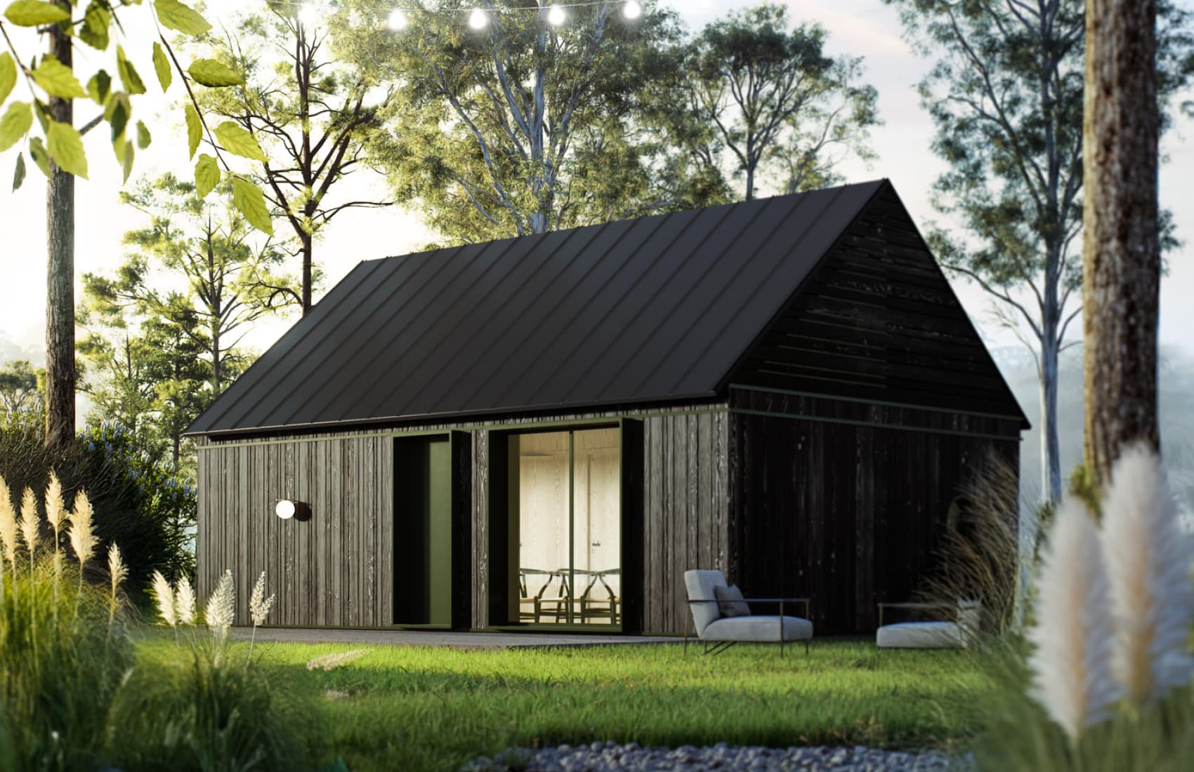 Bory Compact 32 m² — model domu