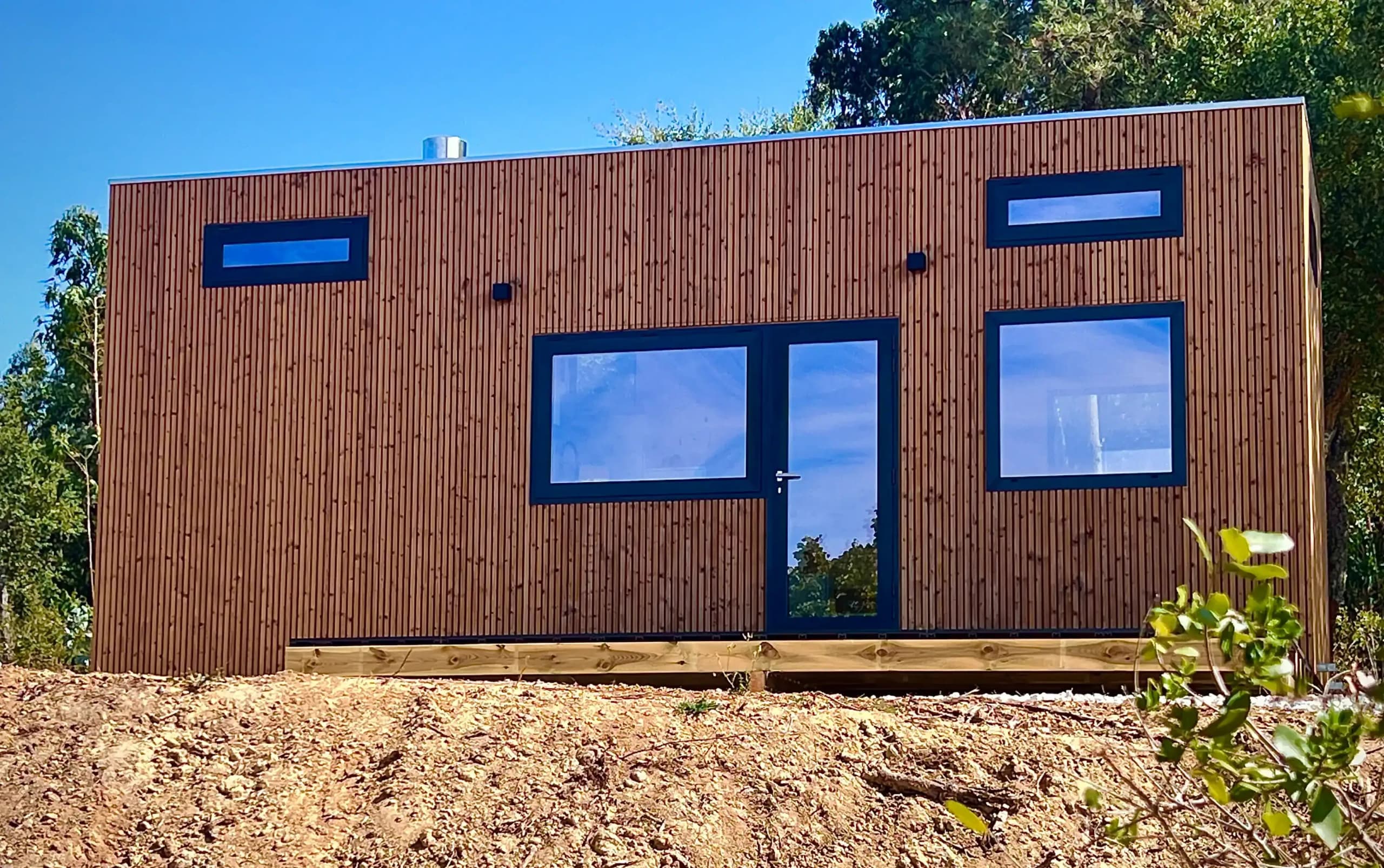 Tiny house CODE08 Family — 29 m², dwie antresole — model domu