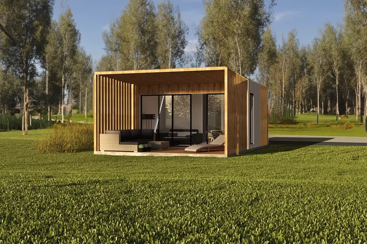 Dom modułowy BOXi 1 — 28 m² — Contibox Łukasz Nowak