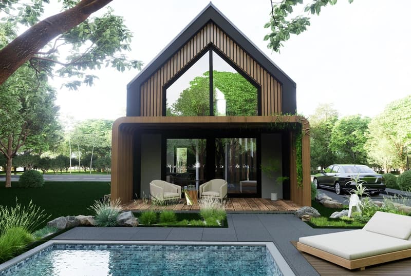 Natura — dom całoroczny 55 m², DiFOR Budownictwo