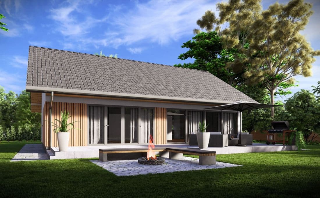 Dom marzeń — dom parterowy z CLT 100 m² — DMA Domy Moduły Apartamenty
