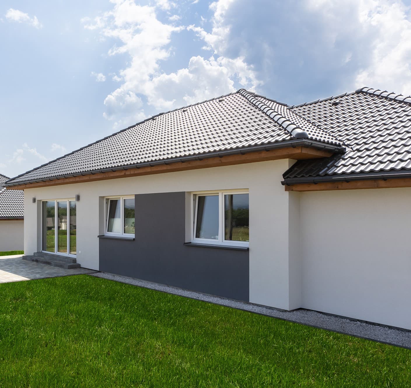 Dom szkieletowy DBS 2 — parterowy, 99,2 m² — model domu