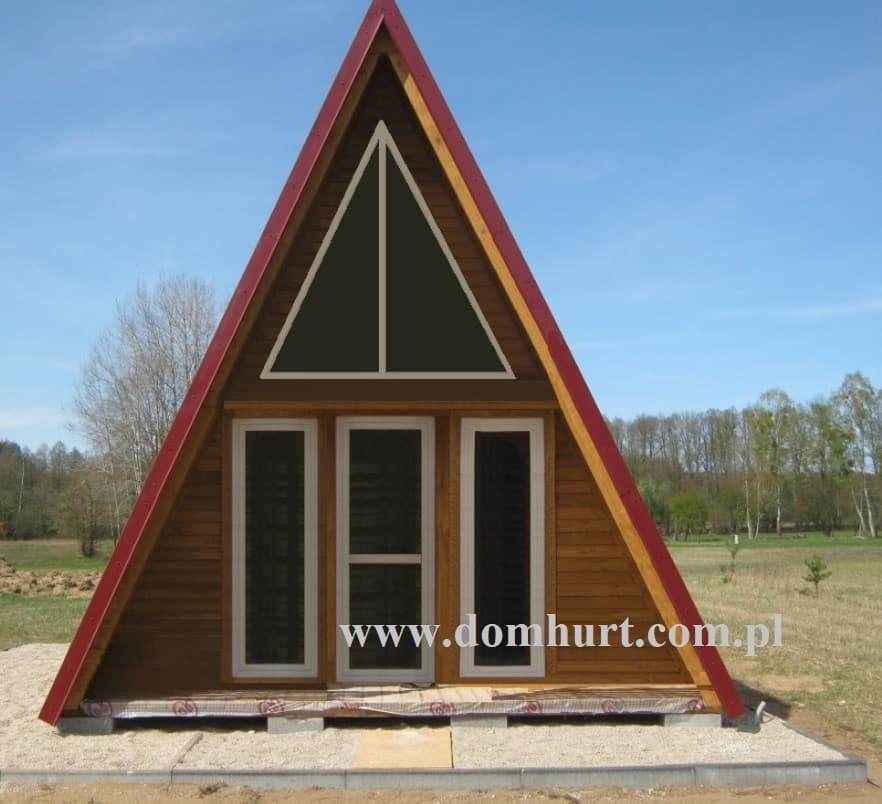 Domek Kawka — 35 m² parteru + antresola 12 m² — model domu
