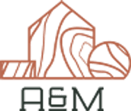 Logo firmy Domki Sauny — „A&M” Rzepa i Wspólnicy s.c.