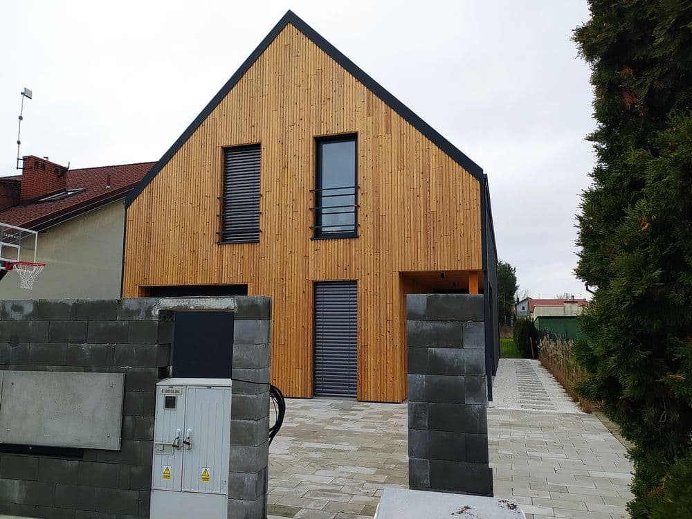 Dom w technologii STEICO 150 m² w Wilanowie, Domy Biedrzycki Przemysław Biedrzycki