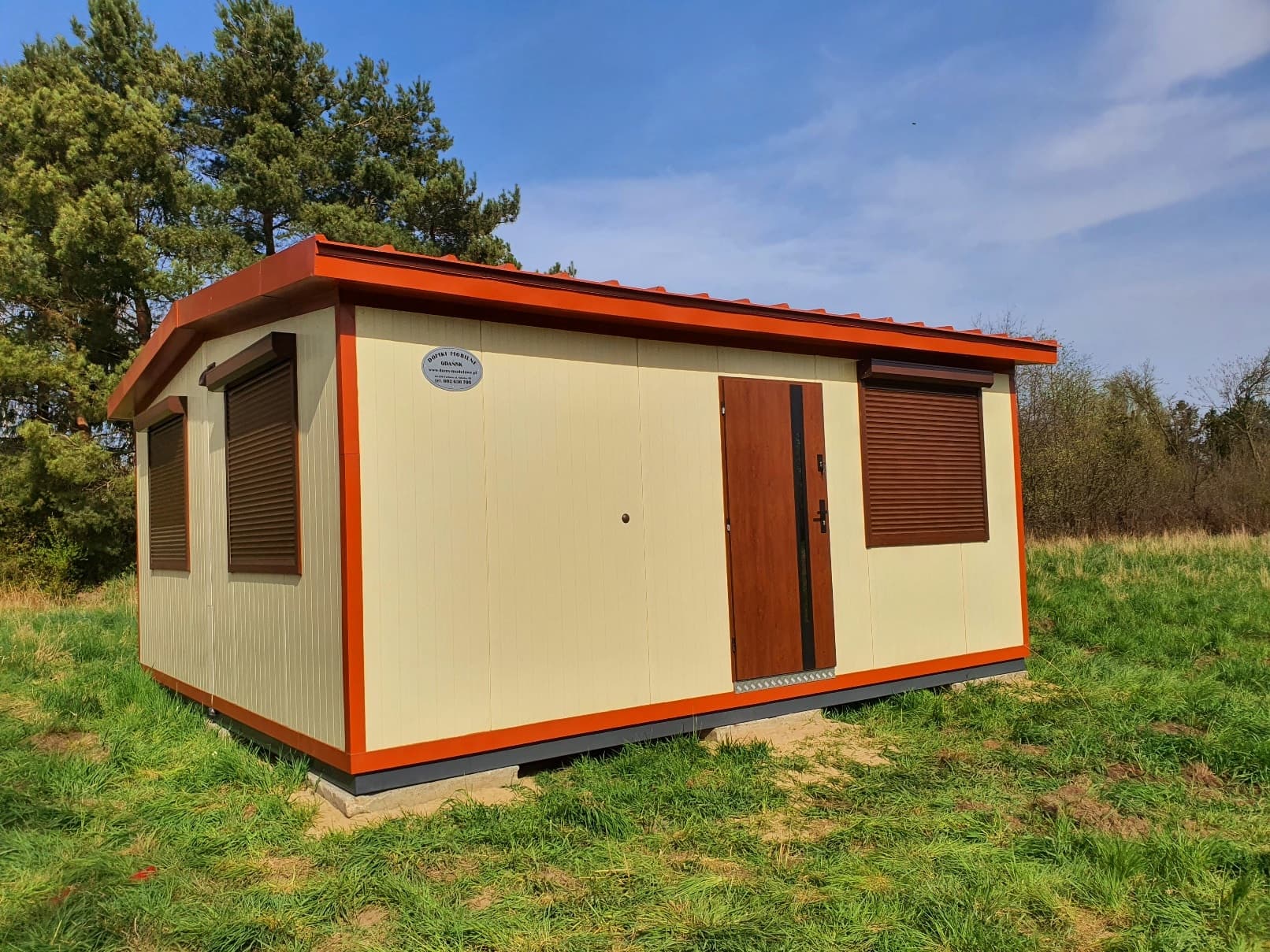 Dom modułowy 35 m² — model domu