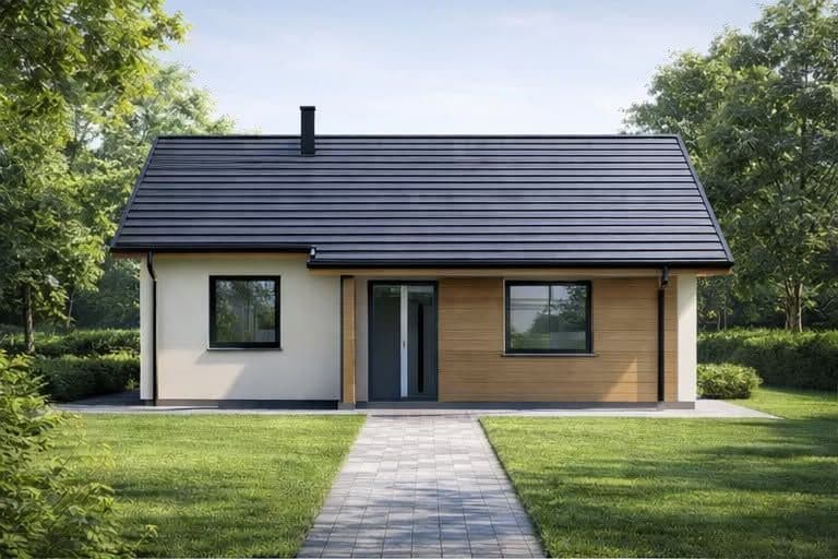 Vinland 70 — dom parterowy 52,67 m², Domy Skandynawskie Com