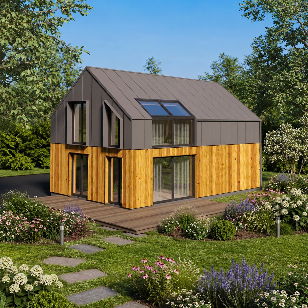 Doskonały 88 — dom z poddaszem 113 m², Doskonały Dom