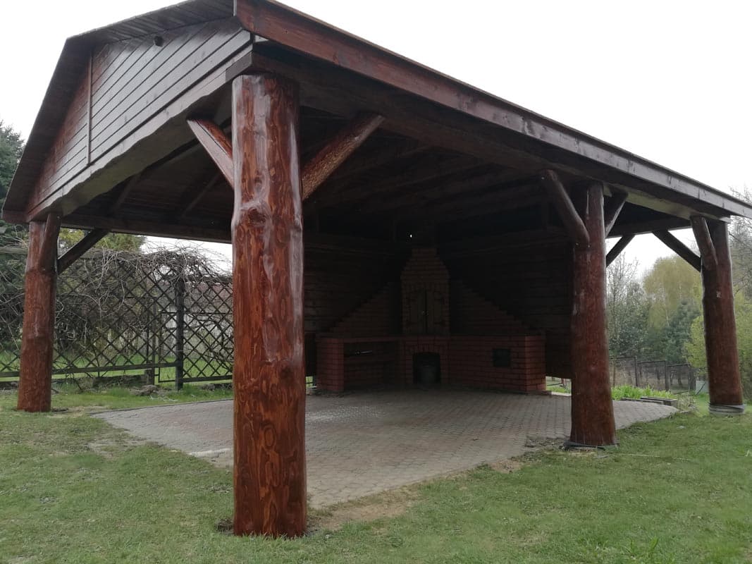 Altana z bala — 4 × 4 m — Dralex D. i S. Kostka