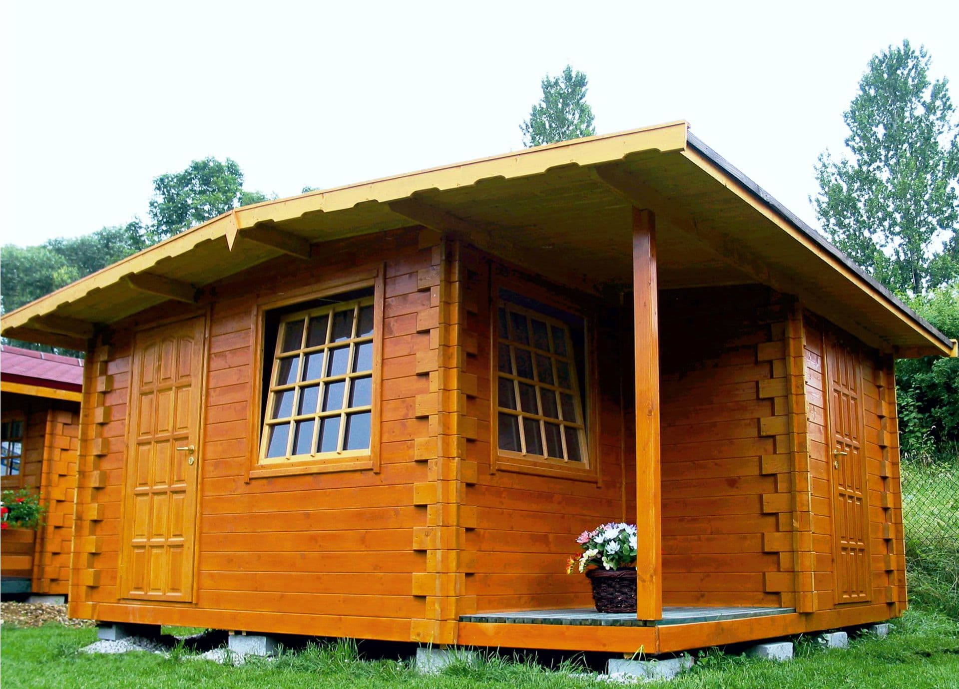 Domek letniskowy Kasia — 18,1 m² — DREV-MEX Daniel Cebrat