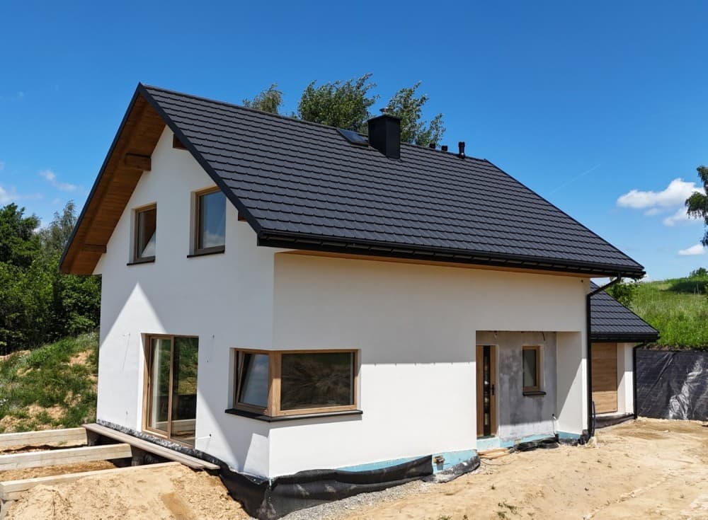 Dom szkieletowy 127 m² w Radziszowie, DREWHOUSE Robert Drobny