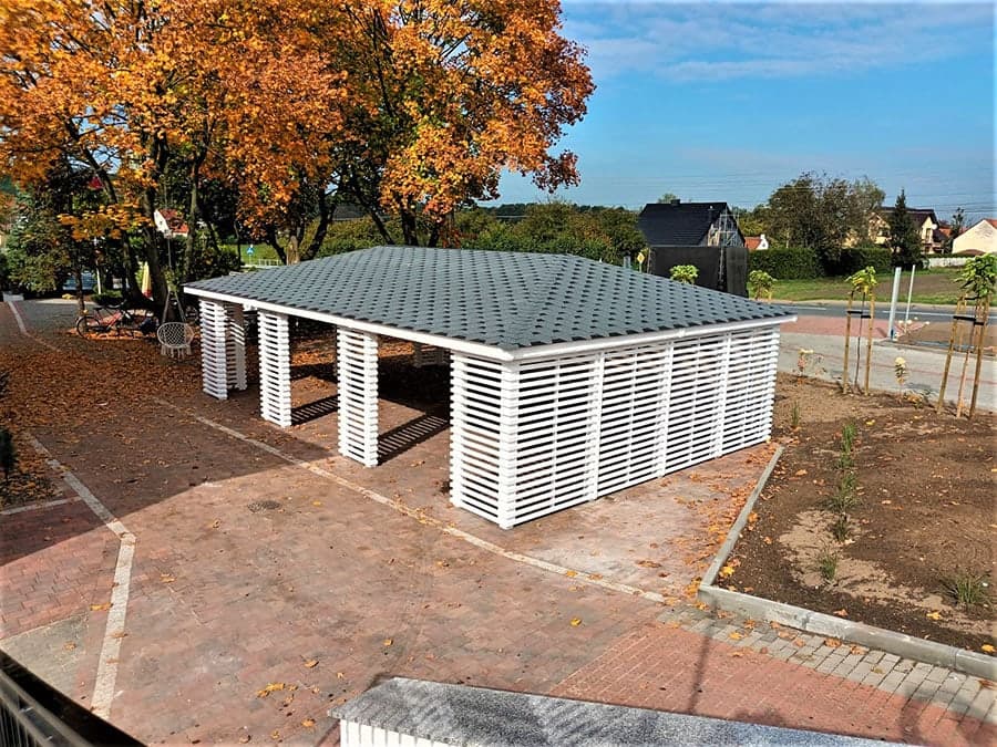 Altana elegancka Marbella I — 5 × 5 m — Drewkord Altany Mstów