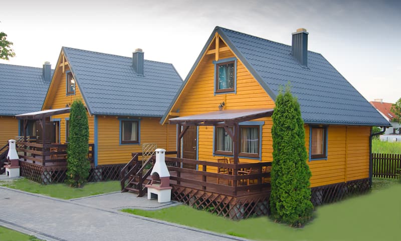 Dom letniskowy szkieletowy Ecohouse XVII, 39 m² — model domu
