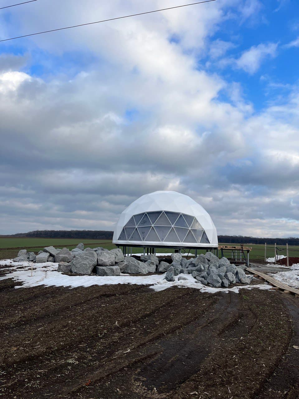 Geokopuła ECOPOD E8 (średnica 8 m) — ECOPOD (ECOPOD Ukraine)