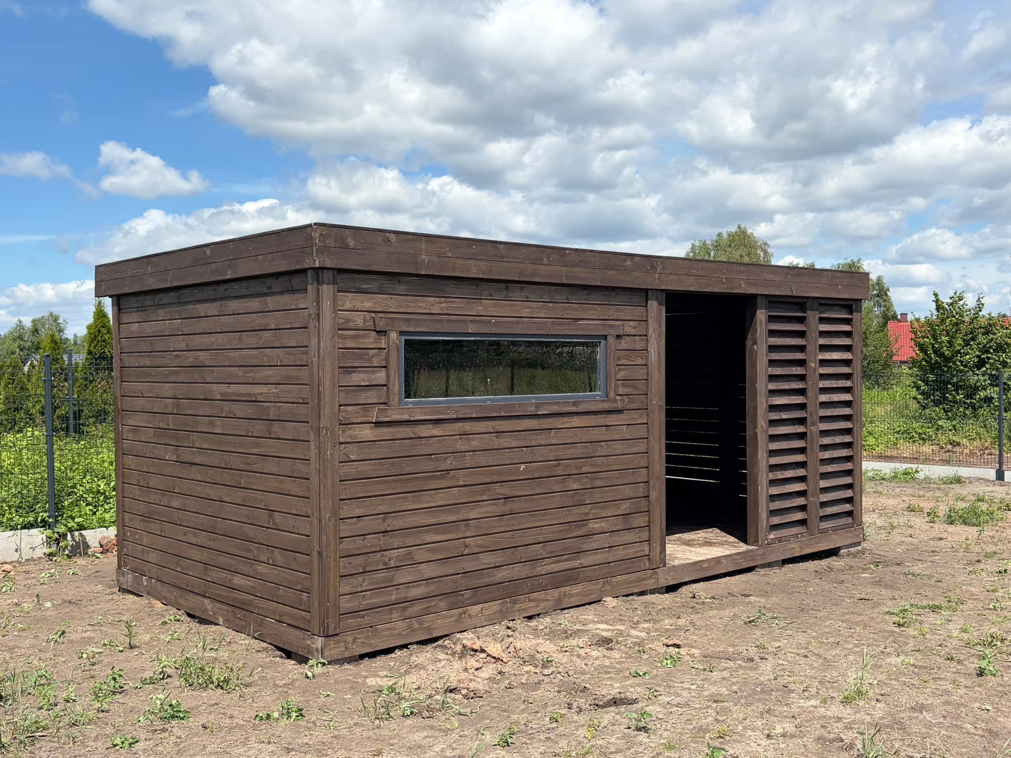 Altana z domkiem Aurelio 6 × 3 m — EDOMKI Tomasz Sil