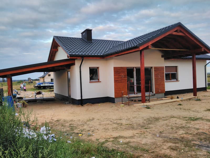 Dom szkieletowy „Dzierżążenko” 101 m², EKO-INVEST Artur Smelczyński