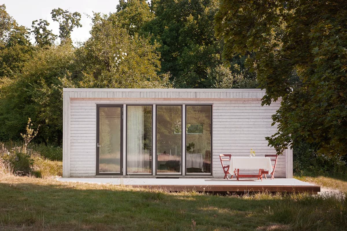 Attefallshus E30 Komplett — 30 m² — model domu