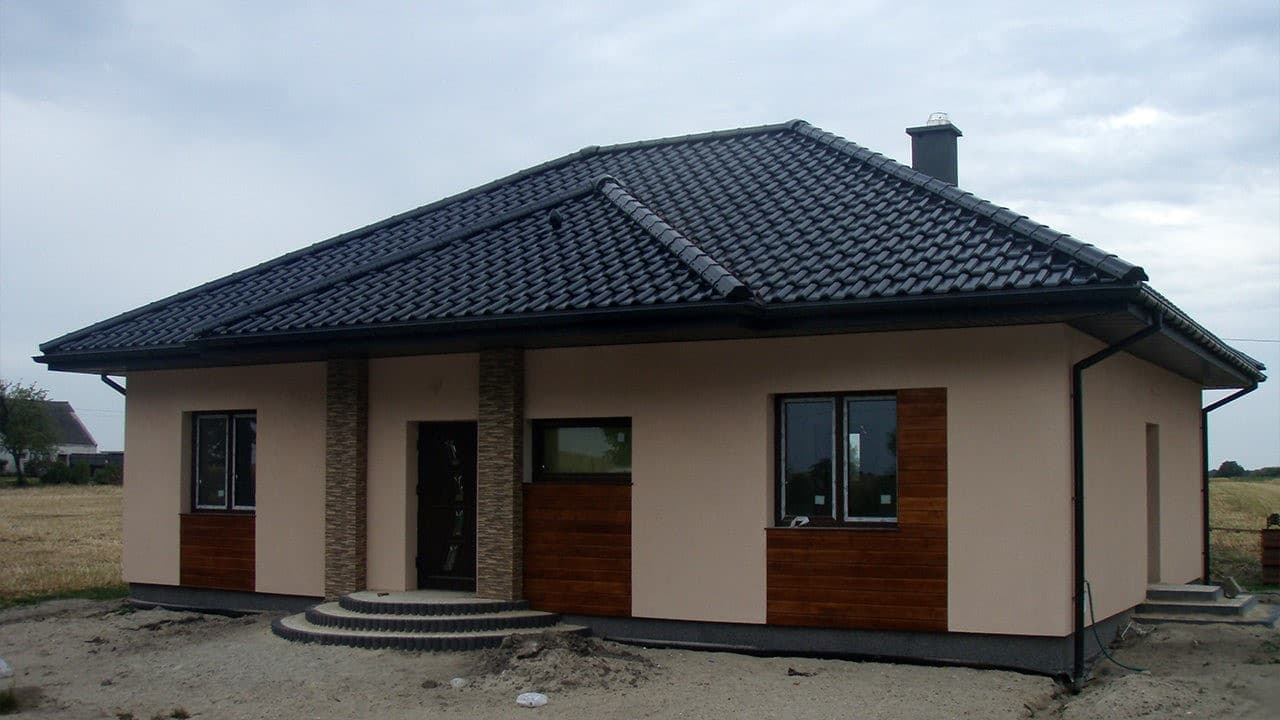 MP1 — dom parterowy 108 m², Expobud Domy