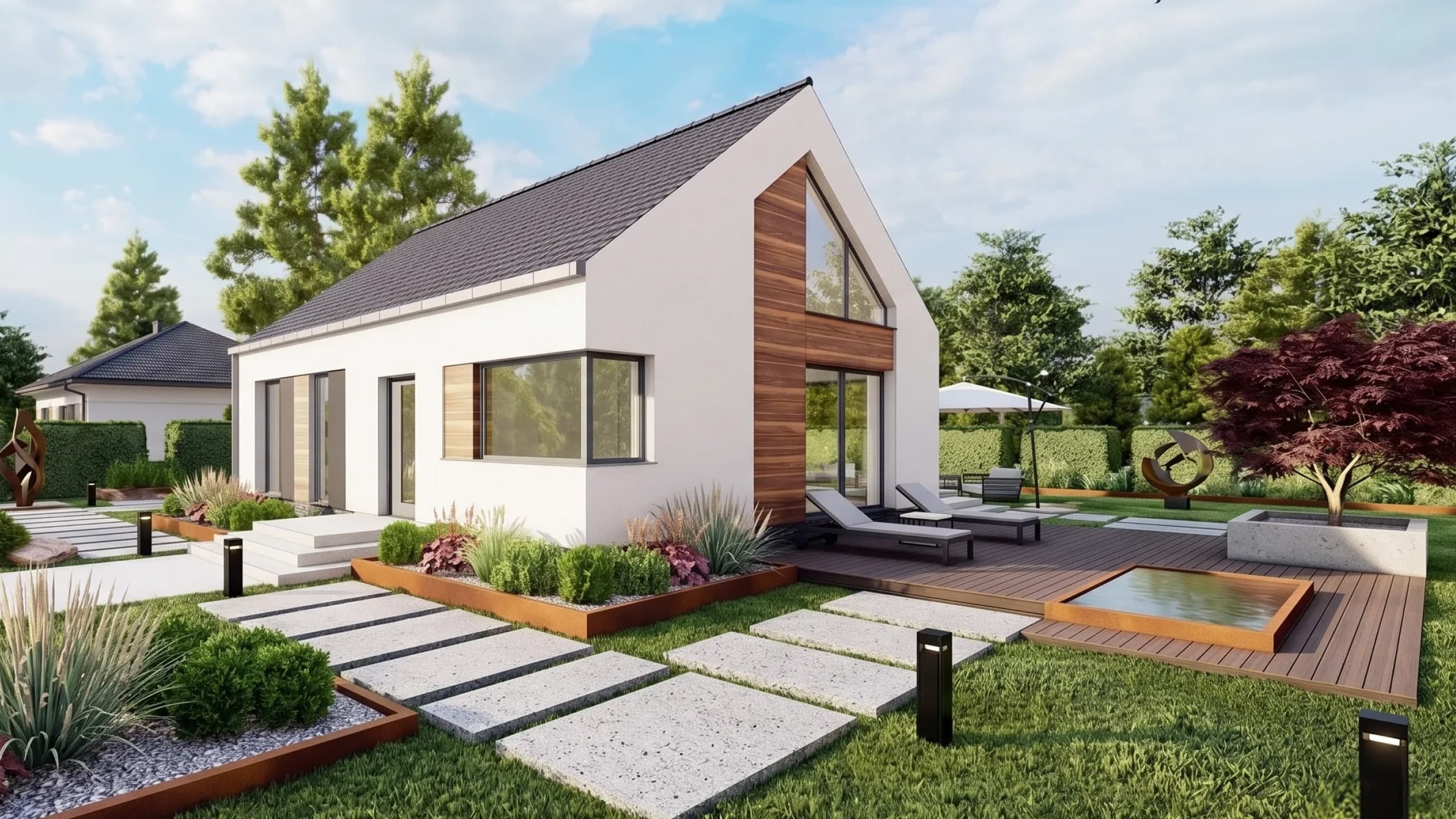 MP8 — nowoczesna stodoła 82 m², Expobud Domy