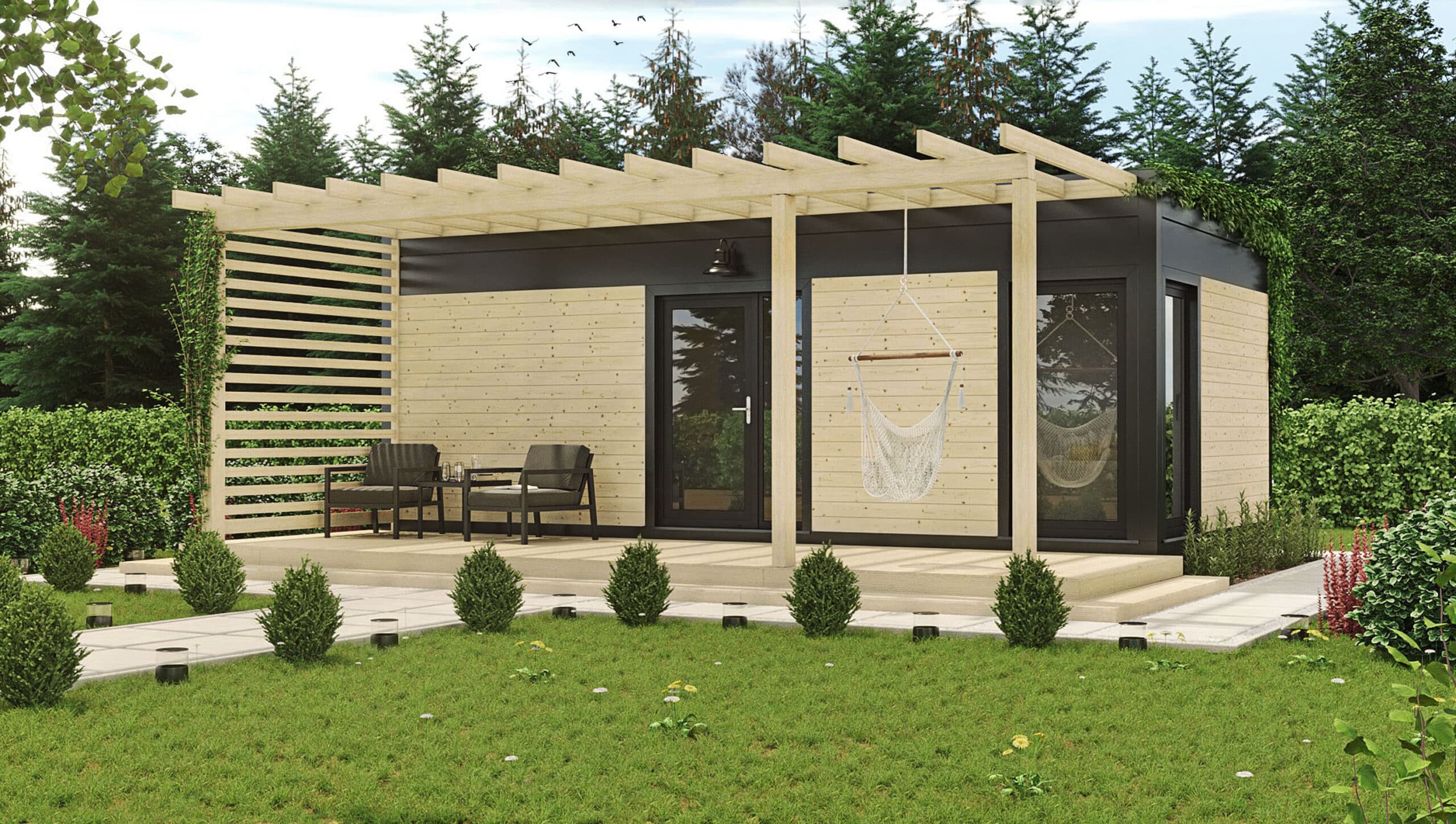Domek modułowy 25 m² — 1 moduł — Ferro House sp. z o.o.