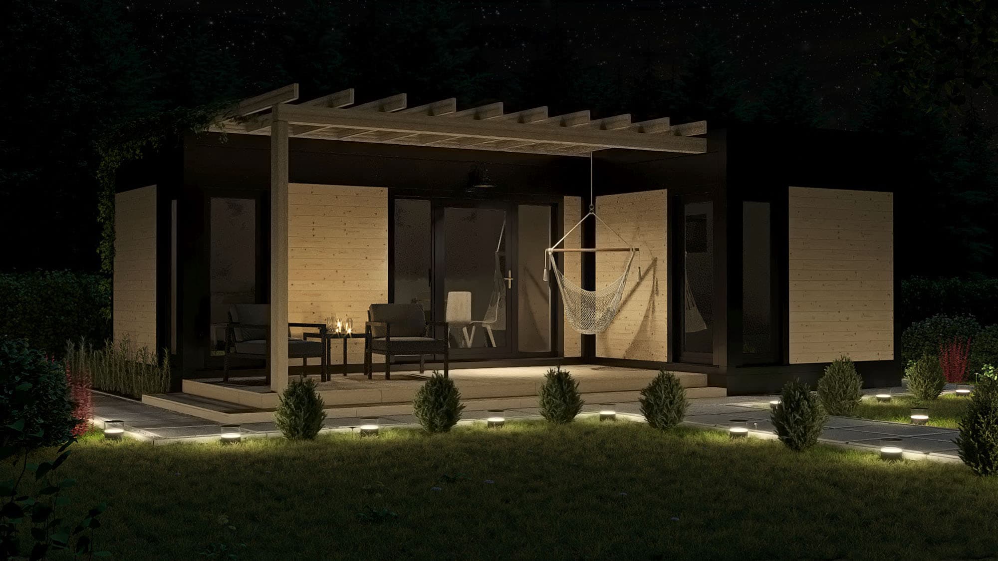 Domek modułowy 35 m² „L” — 2 moduły — Ferro House sp. z o.o.