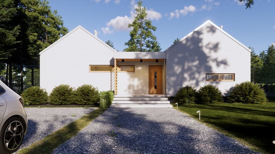 Dom modułowy Venskab — 99,9 m² użytkowej — Fjordom Sp. z o.o.