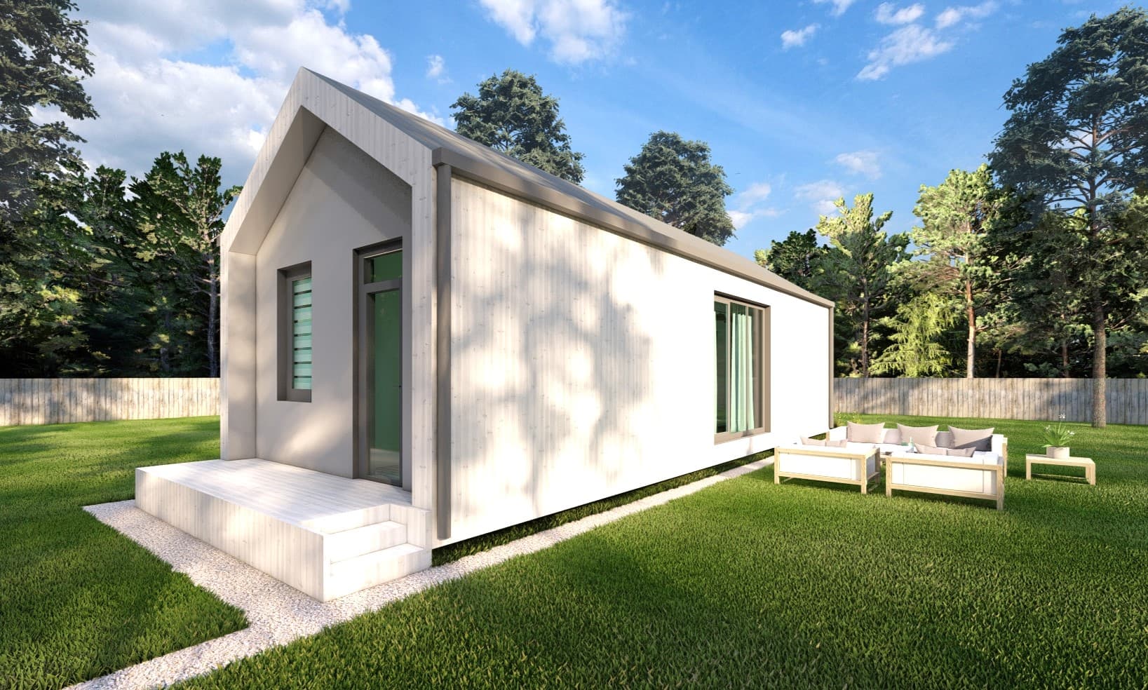 Dom szkieletowy Scandi Two, 44 m² — Framers (SIA Framers)