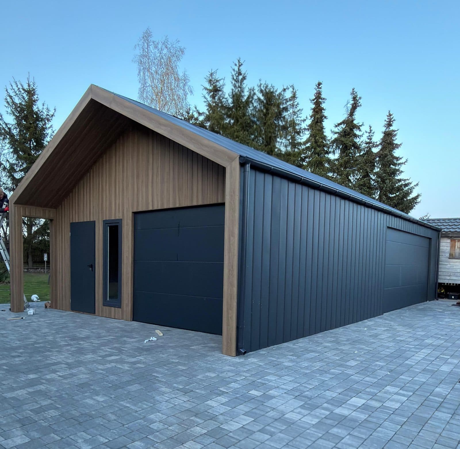 BarnBox Stodoła 6,5 × 12 m — Garaż Projekt