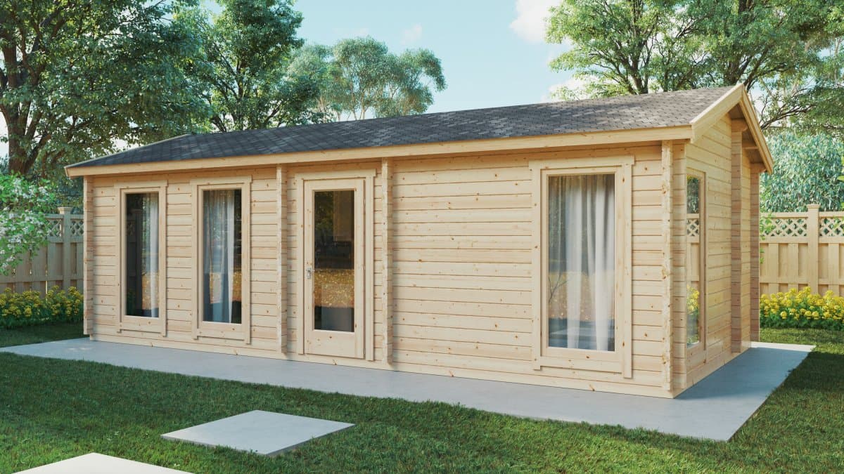 Domek z sypialnią Holiday M — 8 × 4 m, 30 m² — Hansa24 Group OÜ