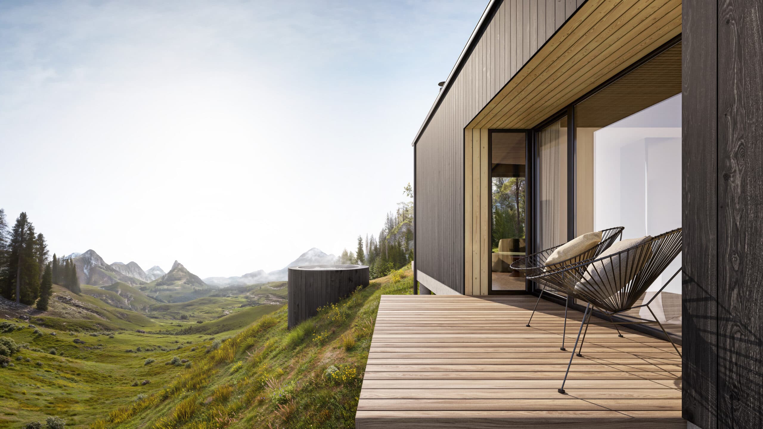 Hill House — dom na wzgórzu 63,50 m² — HouseForm