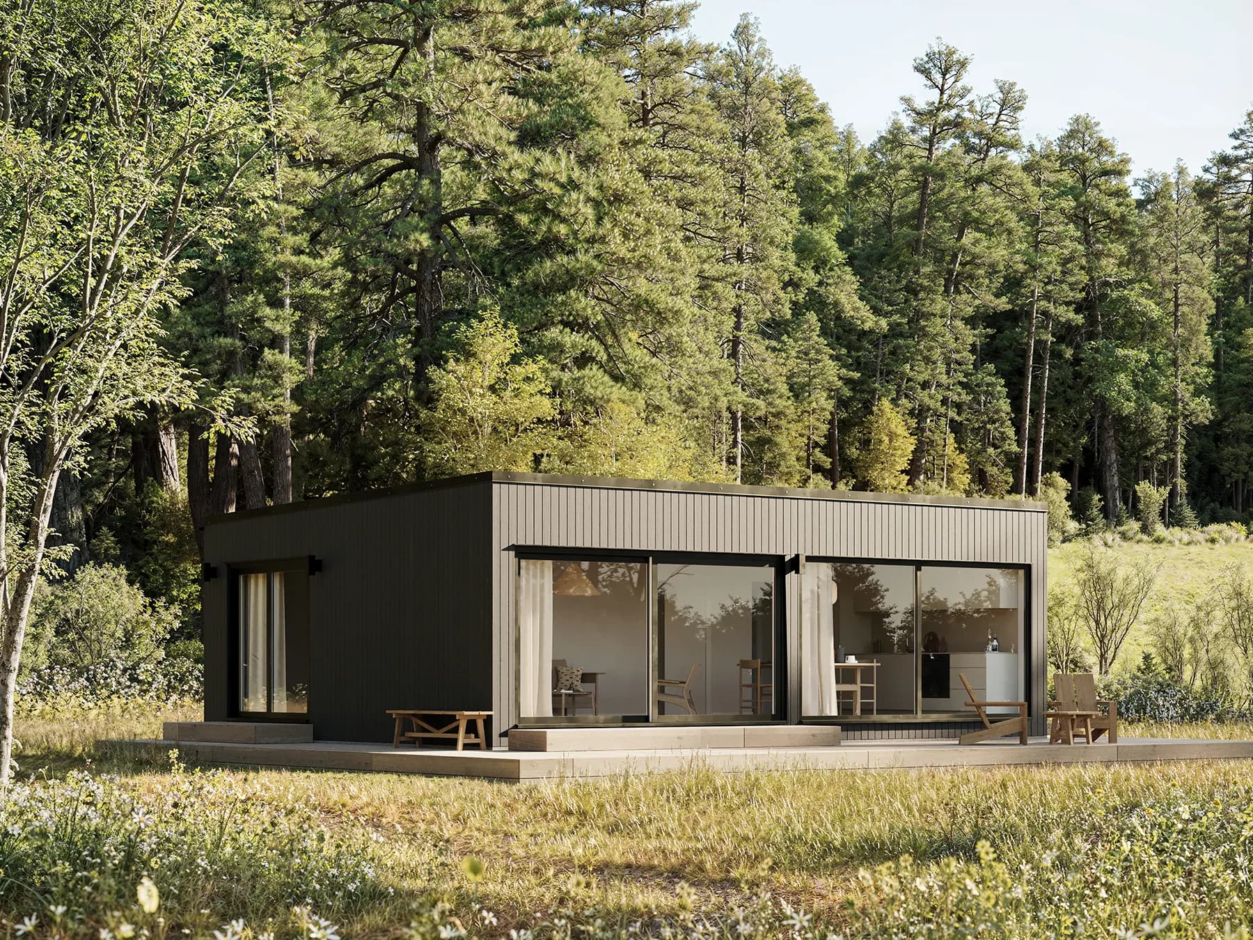 Dom letniskowy Pulpet P2.60 — 63 m² — Husverket AB