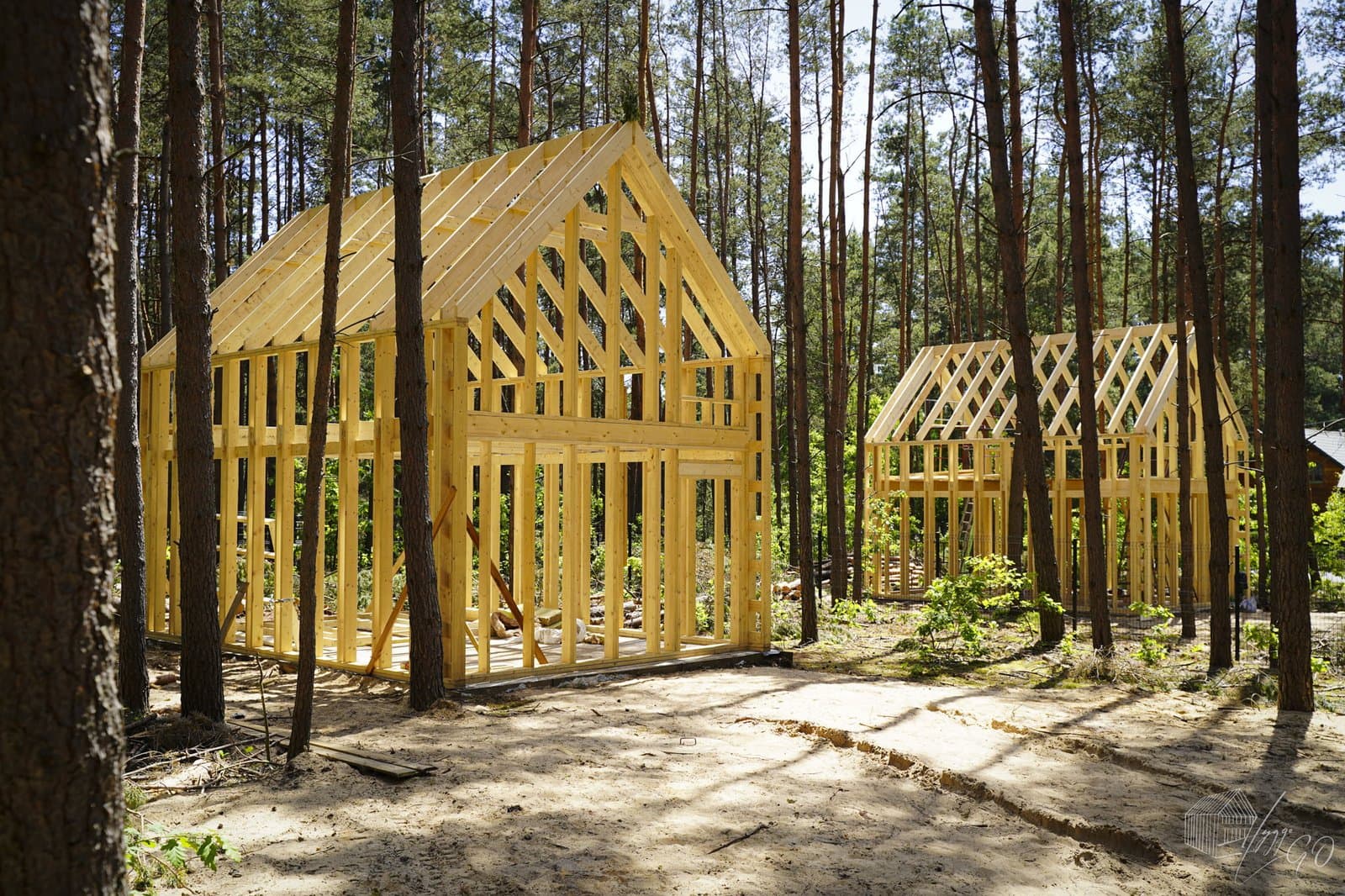 Konstrukcja szkieletowa No.1 Stodoła — 67 m², HyggeGO