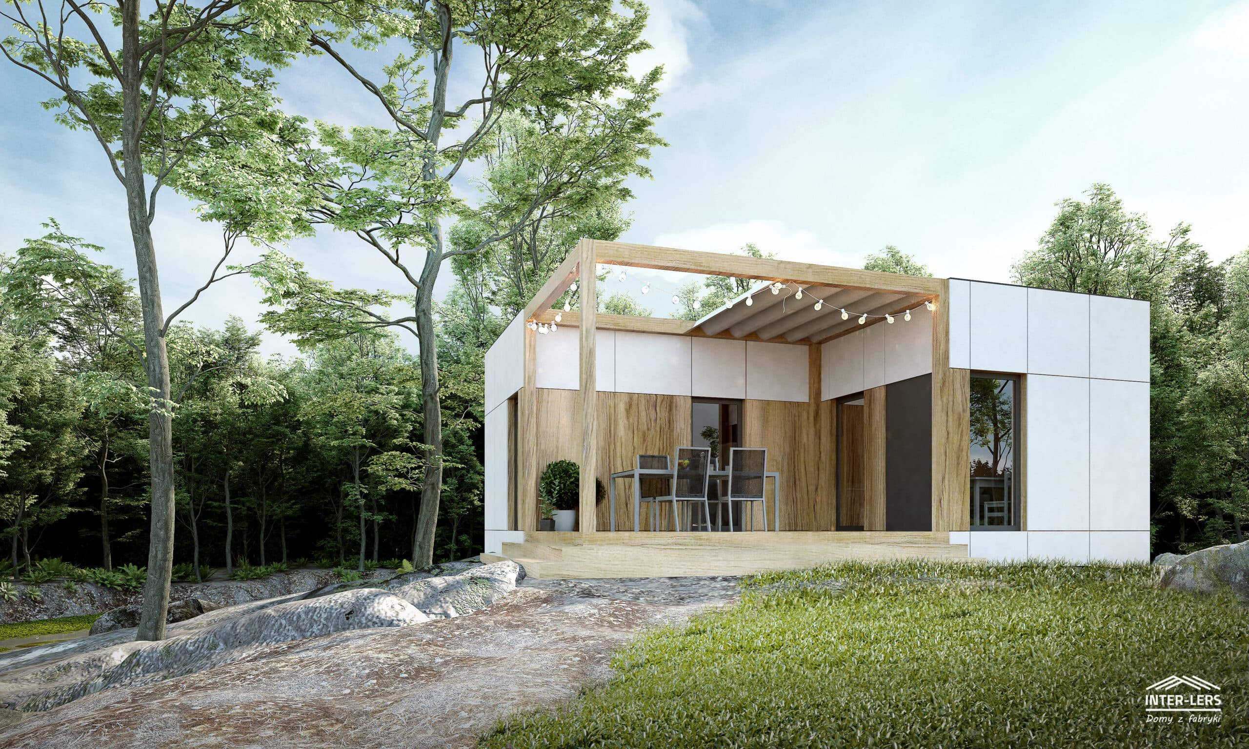 Dom modułowy Lakewood — 24,66 m² — INTER-LERS sp. z o.o.