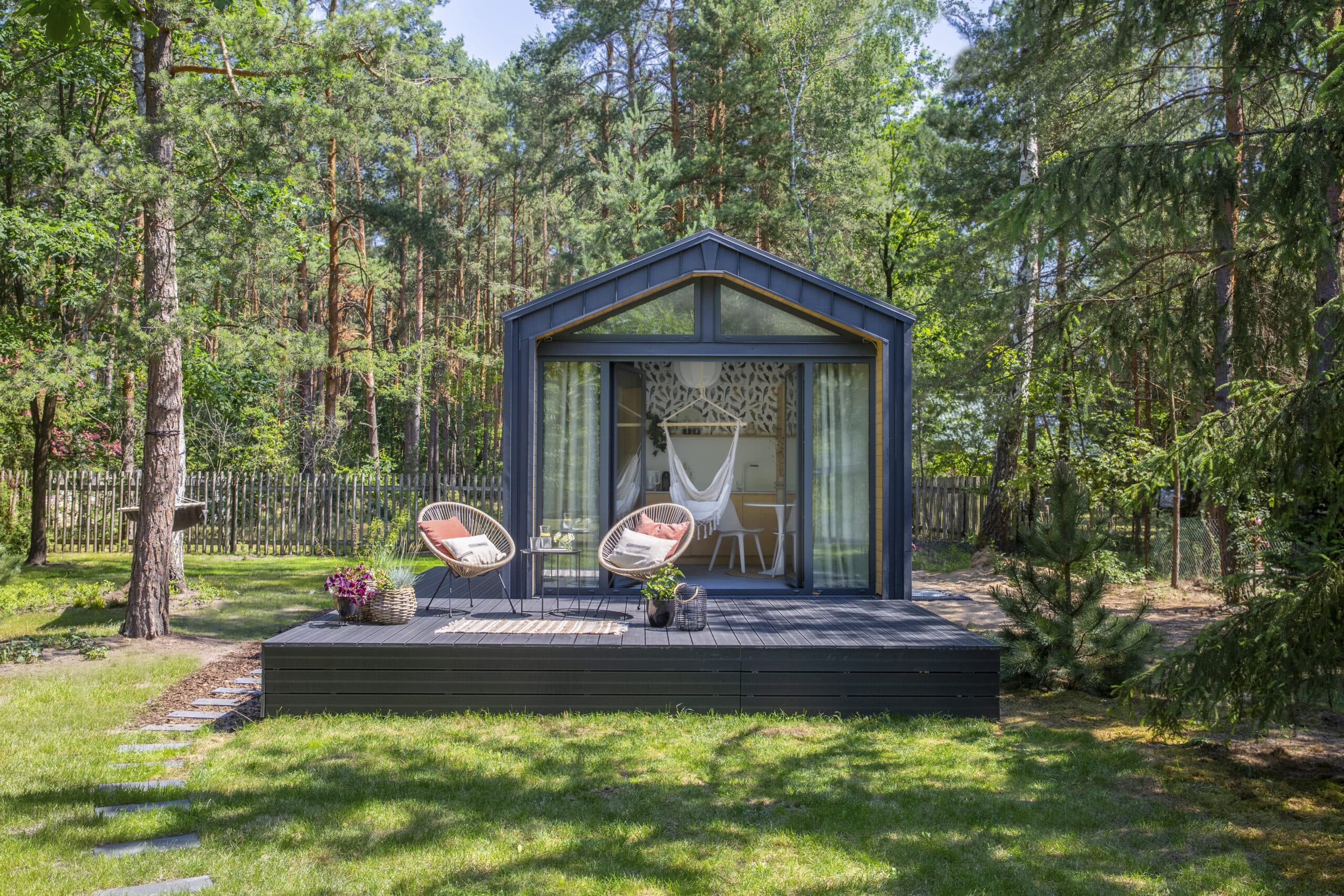 Dom modułowy Warka 40 m², JPJMOBILEHOUSE Jacek Piasecki