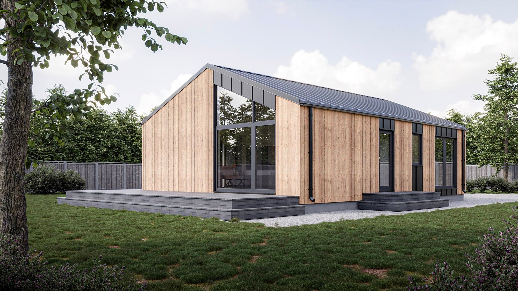 Dom modułowy Elite, 90 m² — model domu