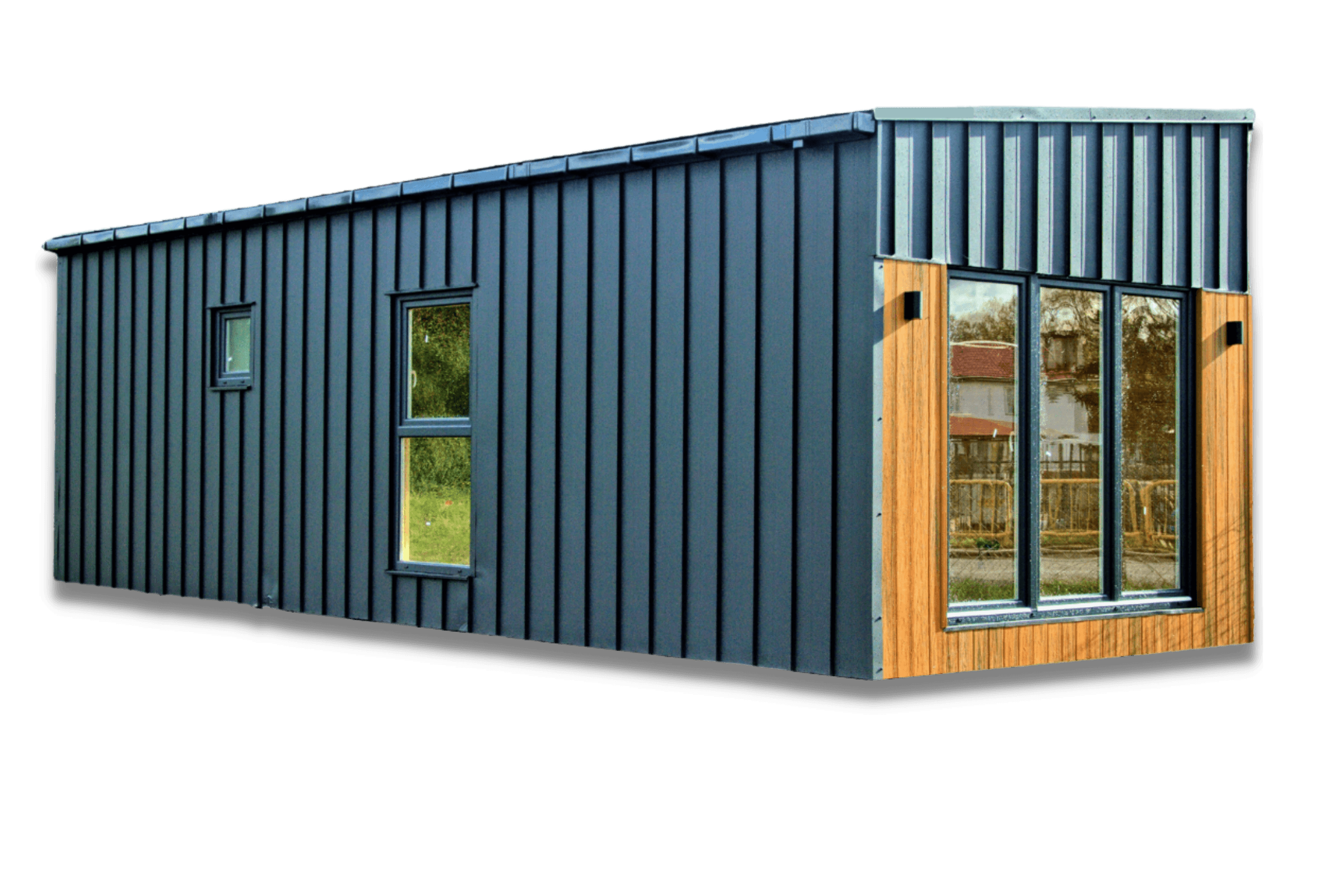 Dom mobilny Dacza — 36 m² (układ 1) — model domu