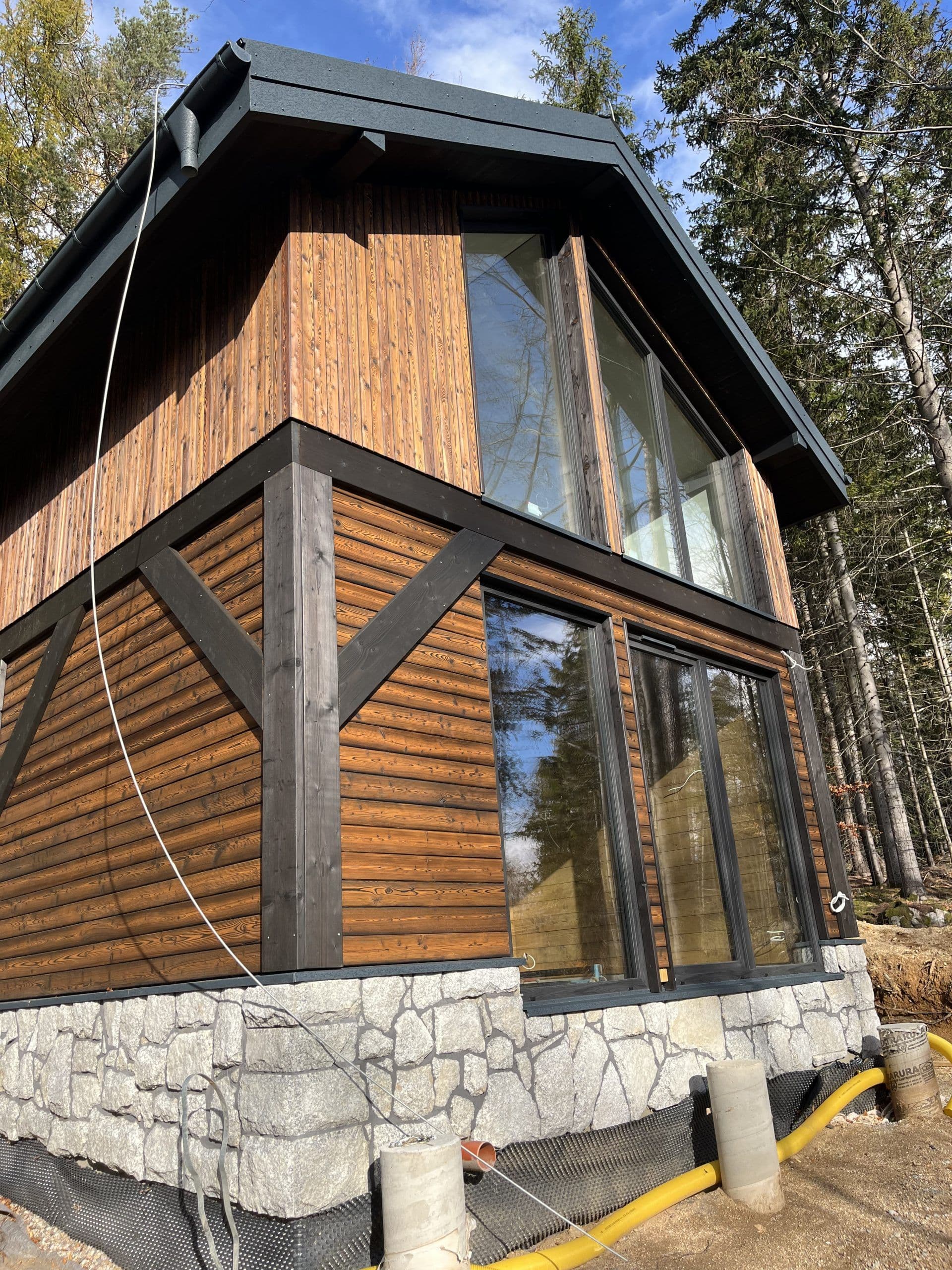 Dom szkieletowy 35 m² w Szklarskiej Porębie, MAG BUDOWA