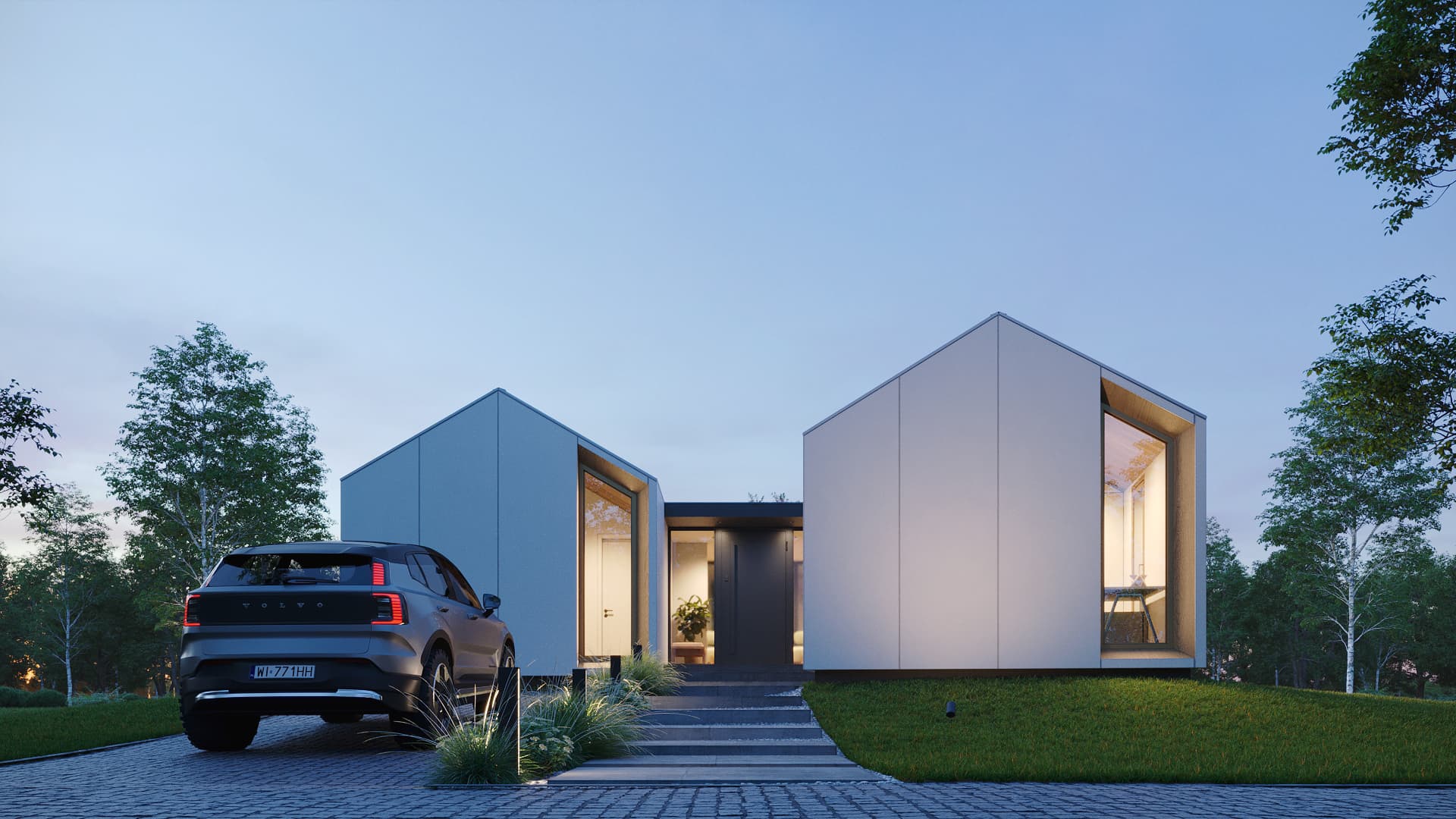 Dom modułowy NAURA 109 — 109 m² — Meveline — Meveline Neo sp. z o.o.