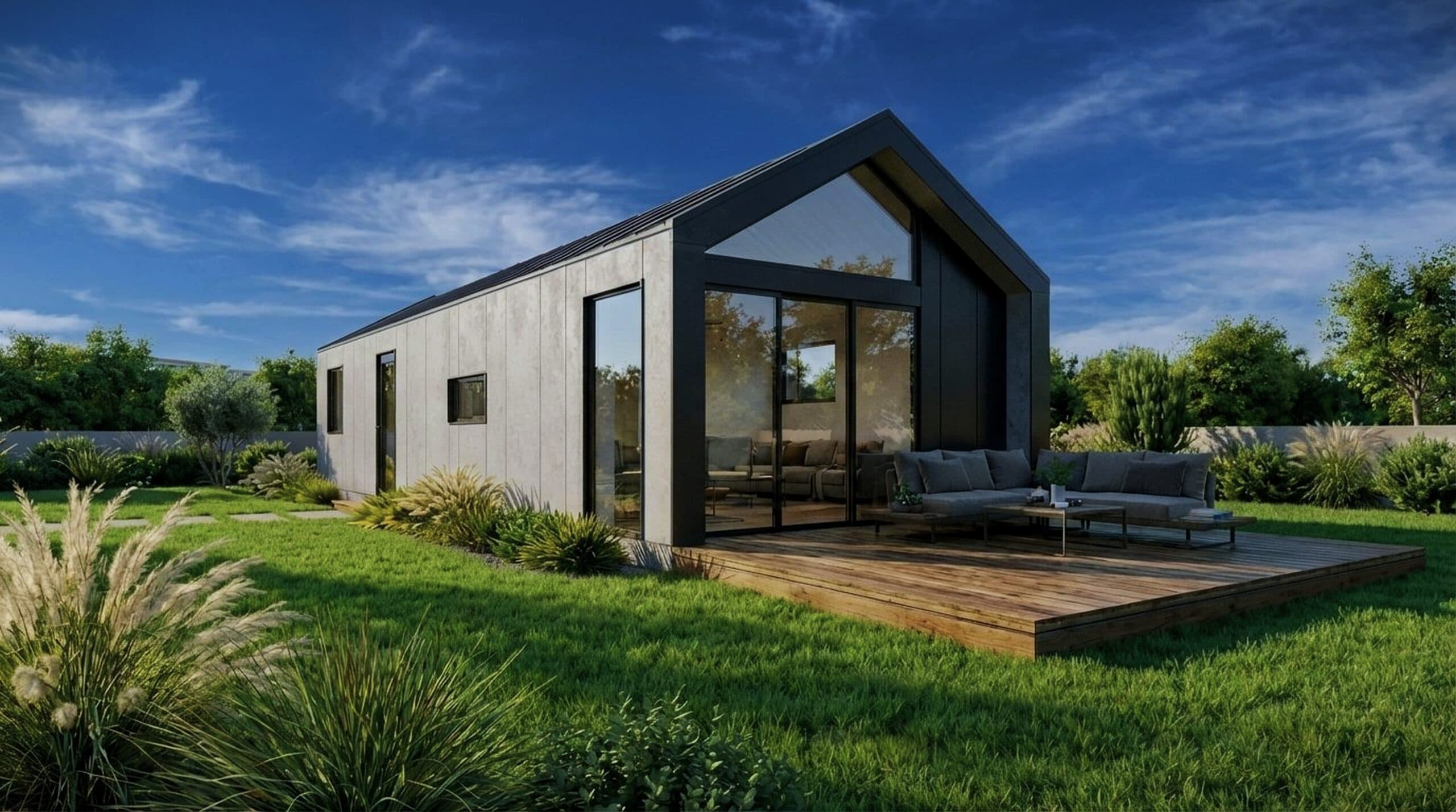 Dom modułowy VELI 49 — 49 m² — Meveline — Meveline Neo sp. z o.o.