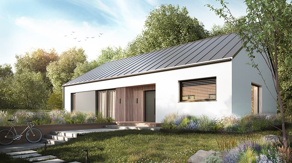 Projekt domu MI1 — 114 m², MIHATA