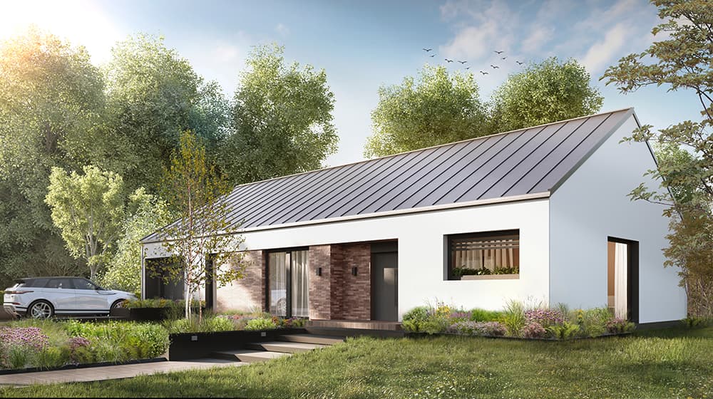 Projekt domu MI2 — 138 m², MIHATA