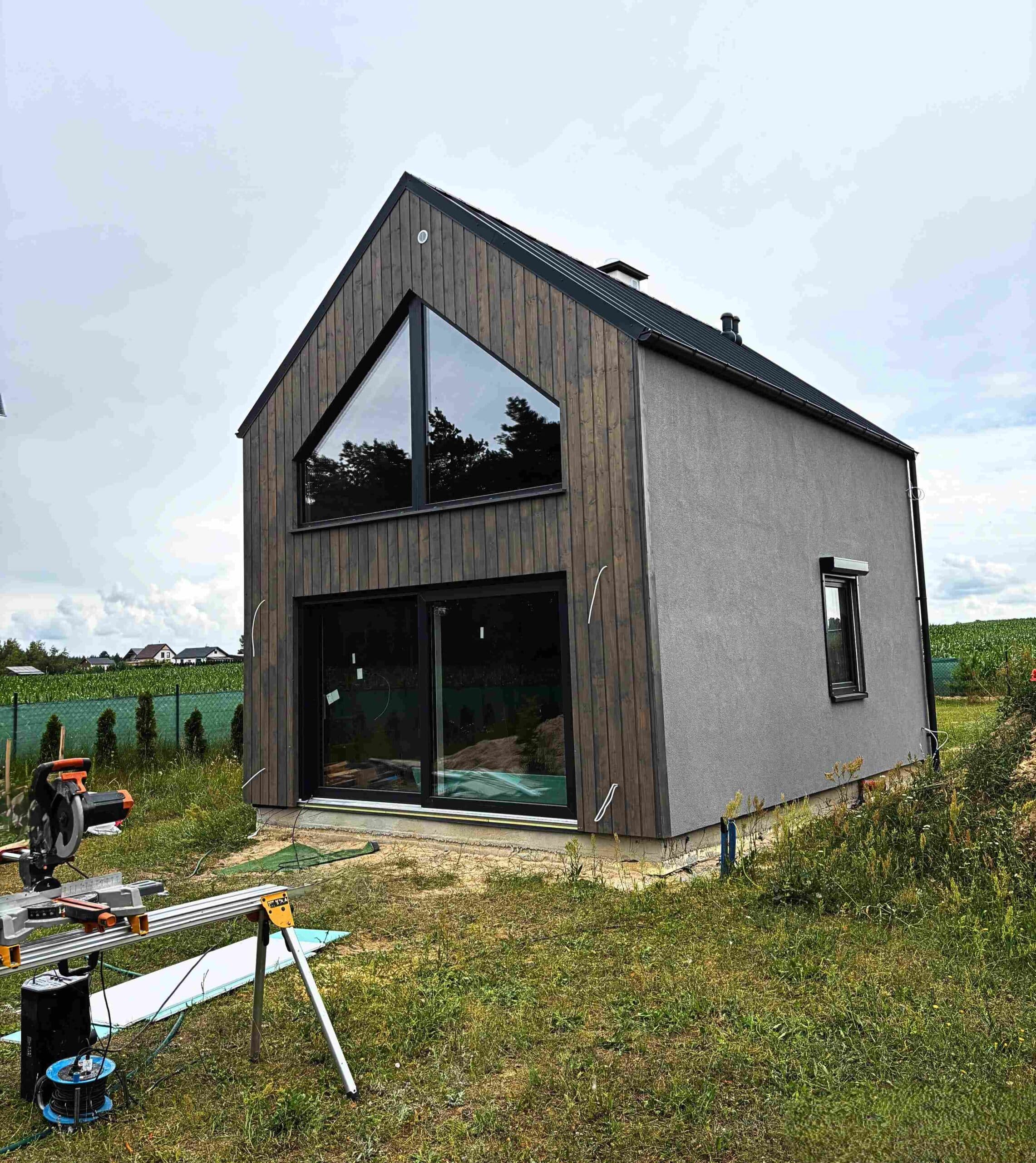 Nebraska V — dom z poddaszem na rzucie 5 × 7 m — model domu